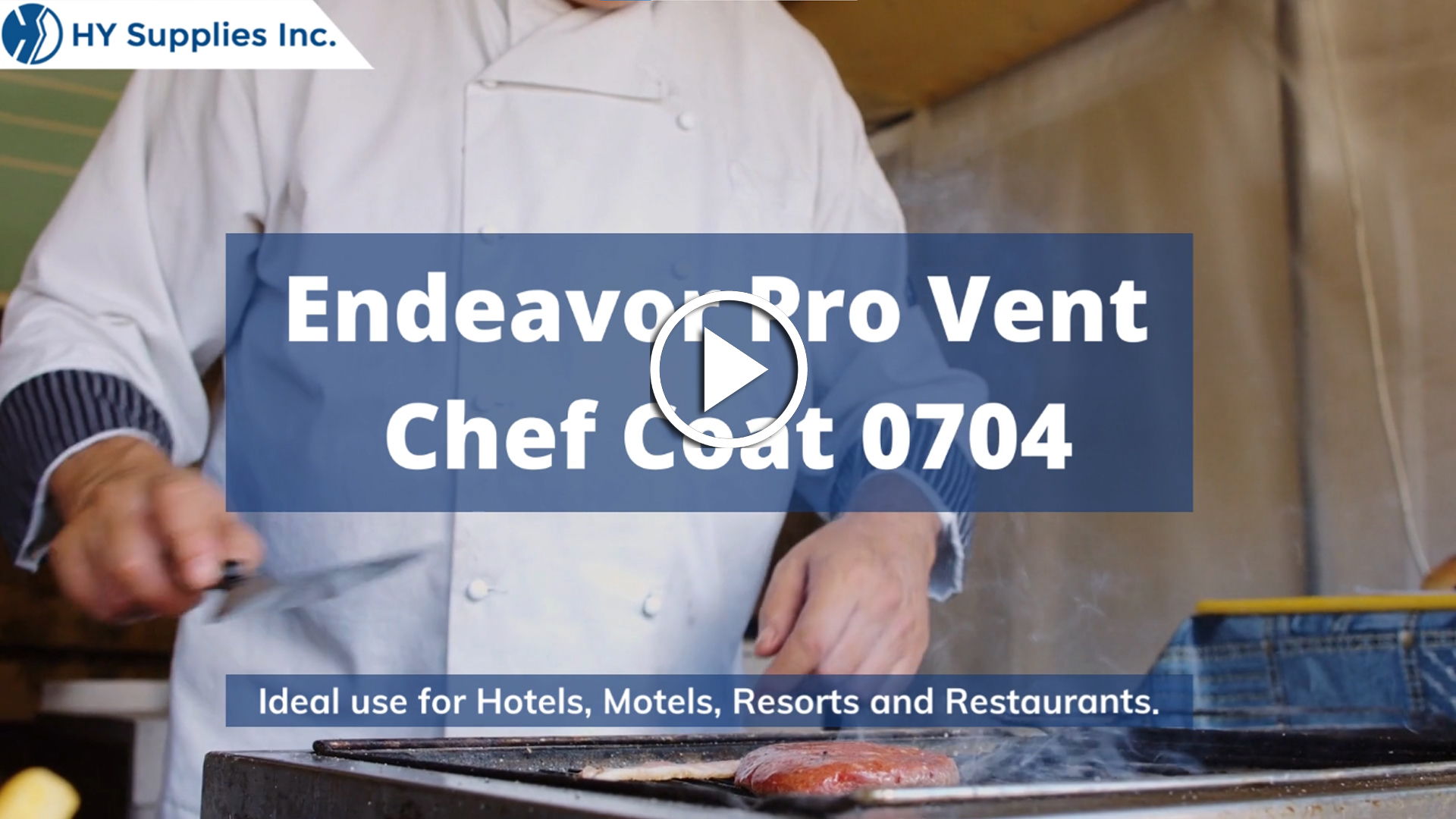 Endeavor Pro Vent Chef Coat 0704