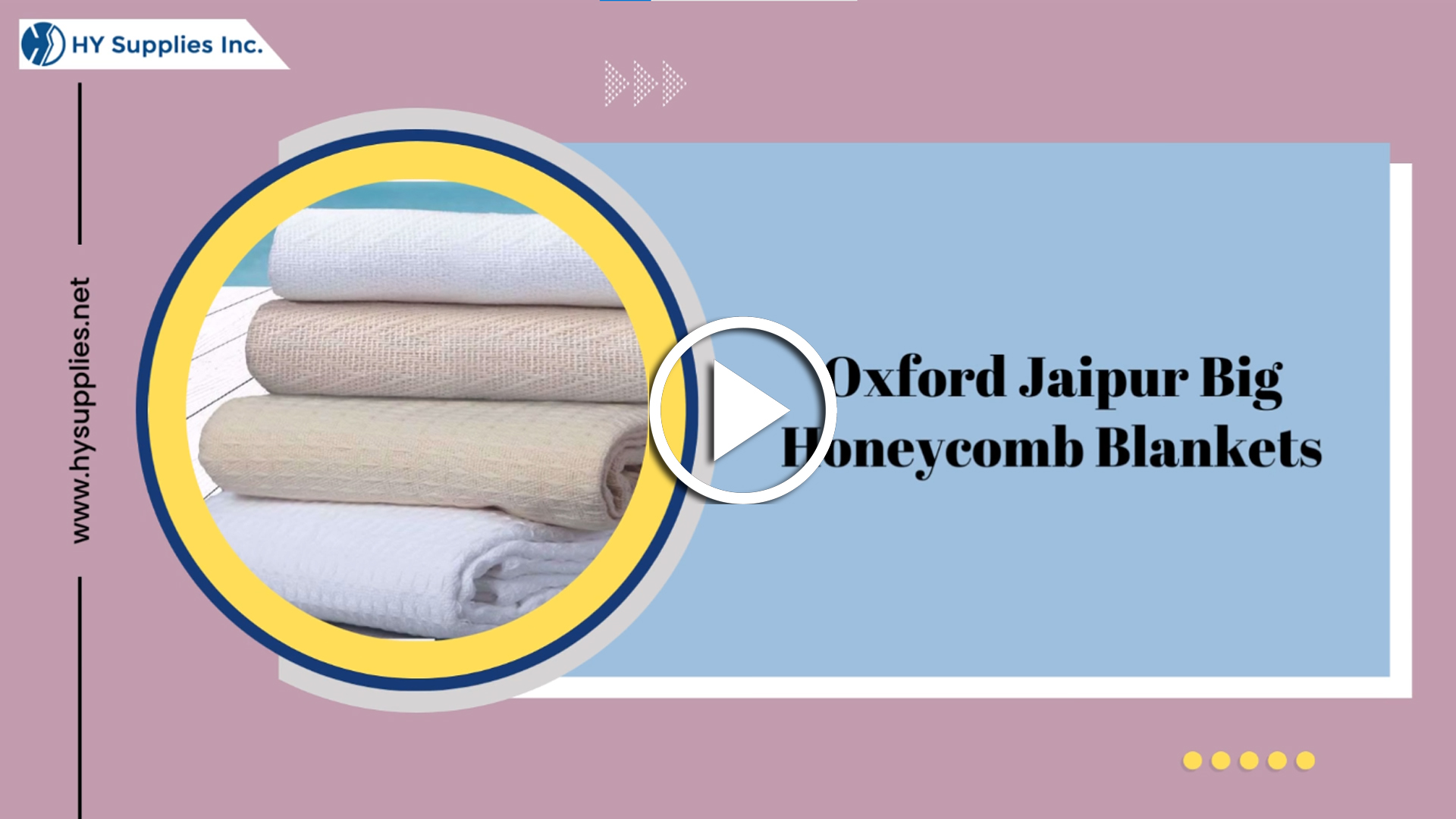 Oxford Jaipur Big Honeycomb Blankets