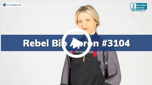 Rebel Bib Apron #3104
