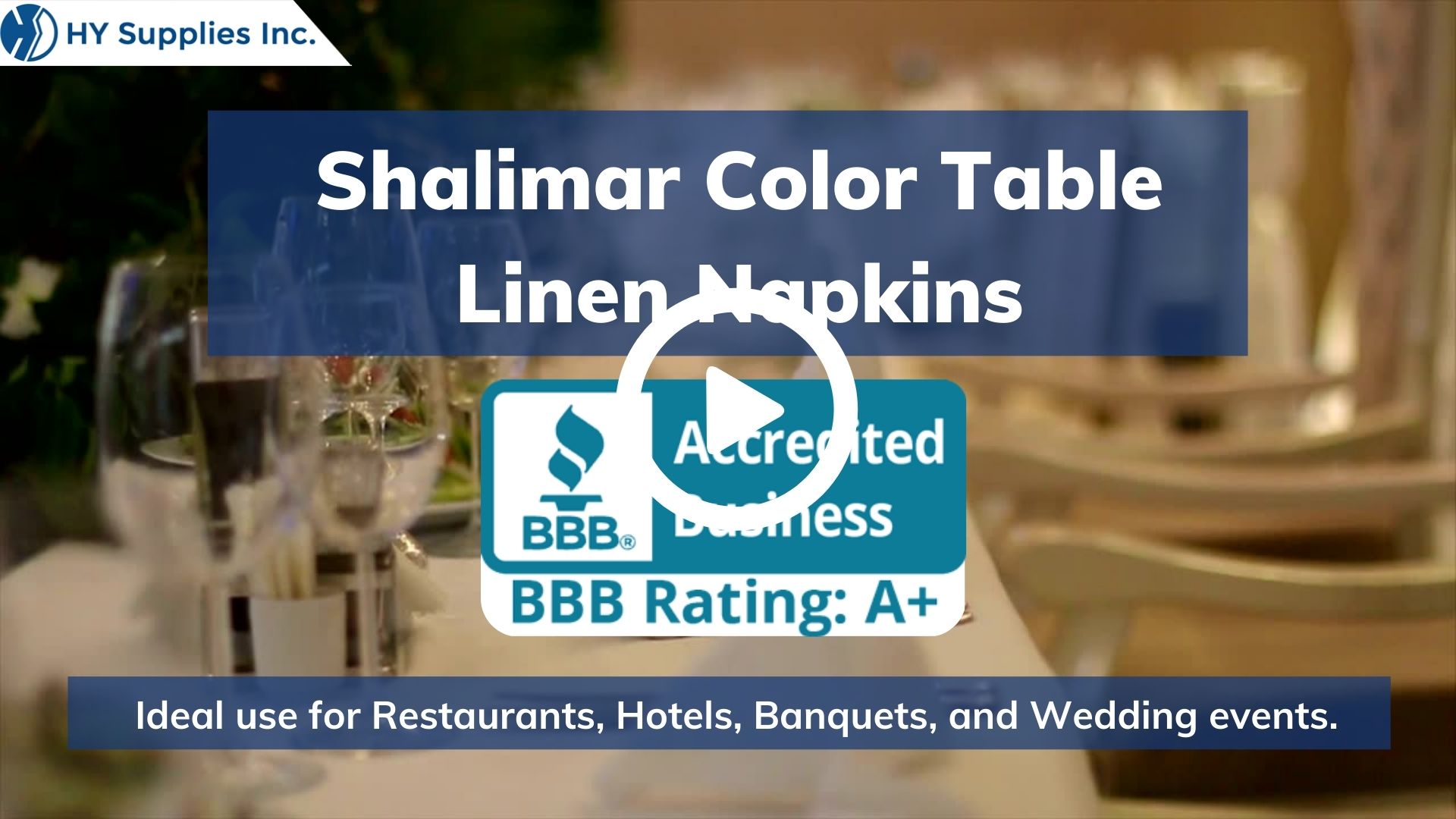 Shalimar Color Table Linen Napkins