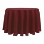 Basic Poly Round Tablecloth -  Bricks