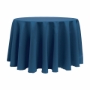 Basic Poly Round Tablecloth - Lagoon