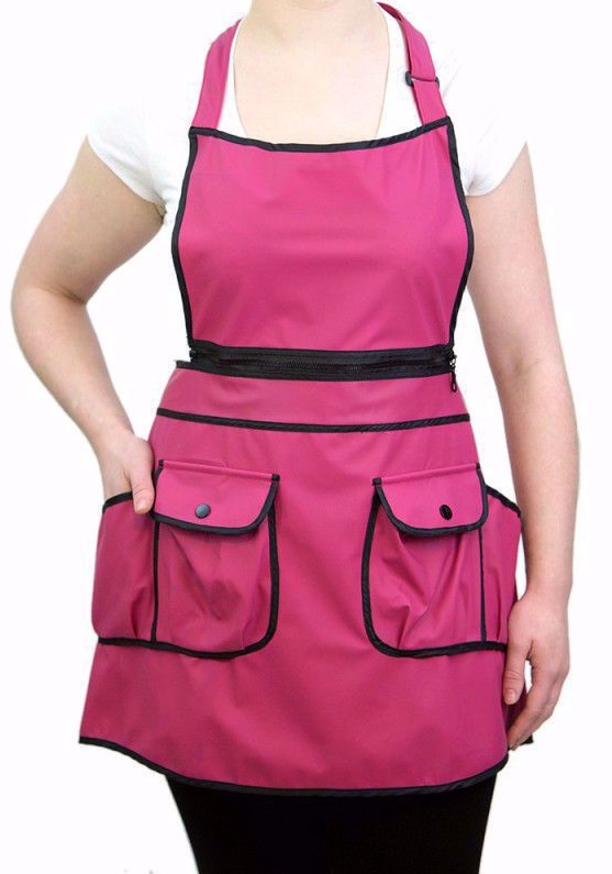 1 Size Fits All Waterproof Chemical Proof Apron Stylist Technician Spa Salon W