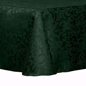 Somerset Damask Banquet Tablecloth - 100% Polyester