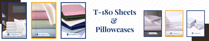 T-180 Sheets & Pillowcases