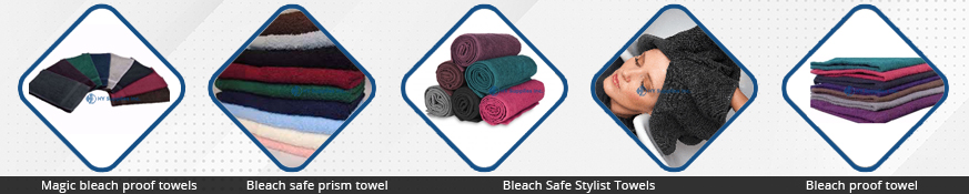 Bleach proof towel