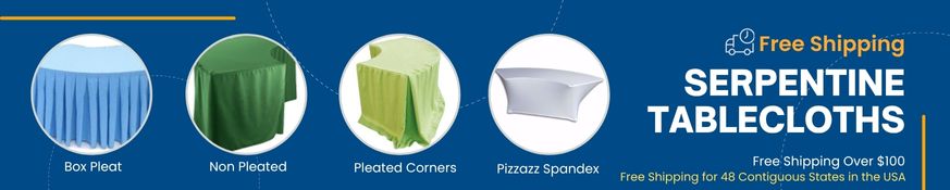 Serpentine Tablecloths