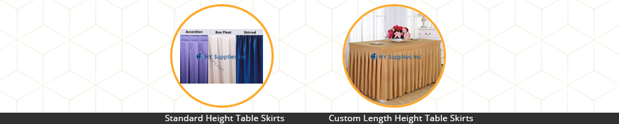 Table Skirts
